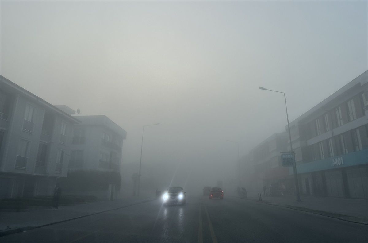 Sakarya\'da Yoğun Sis