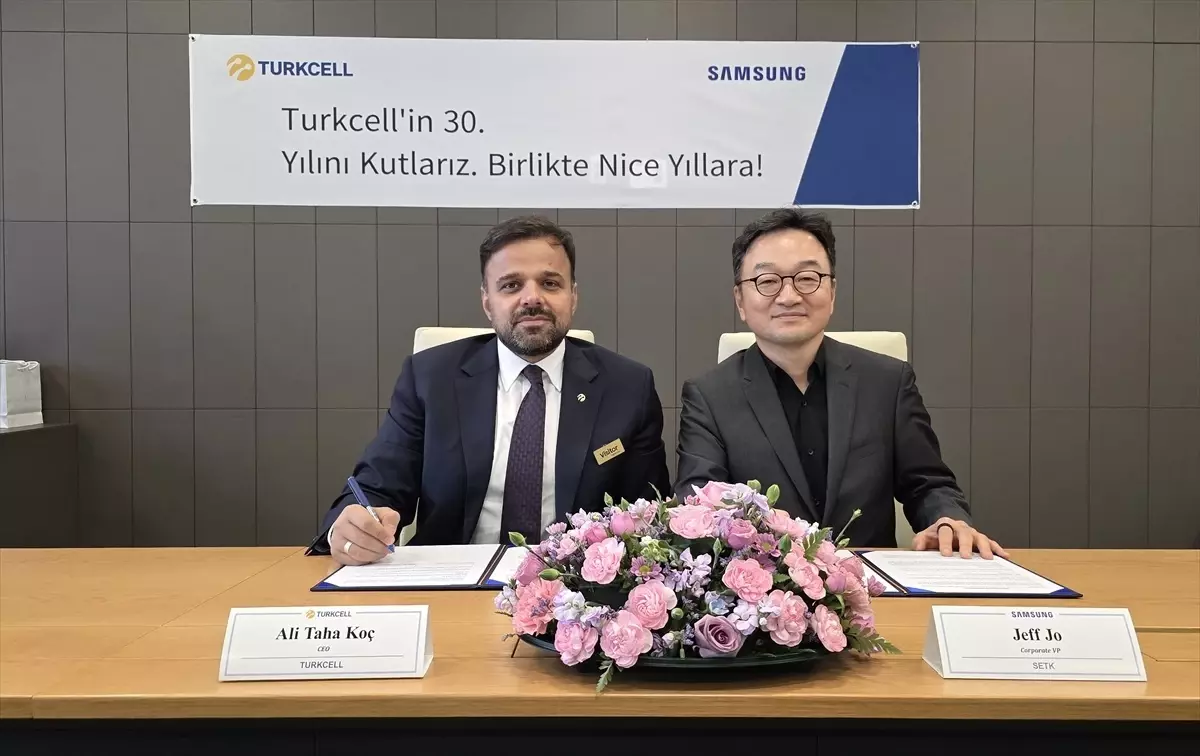 Samsung ve Turkcell\'den İşbirliği Anlaşması