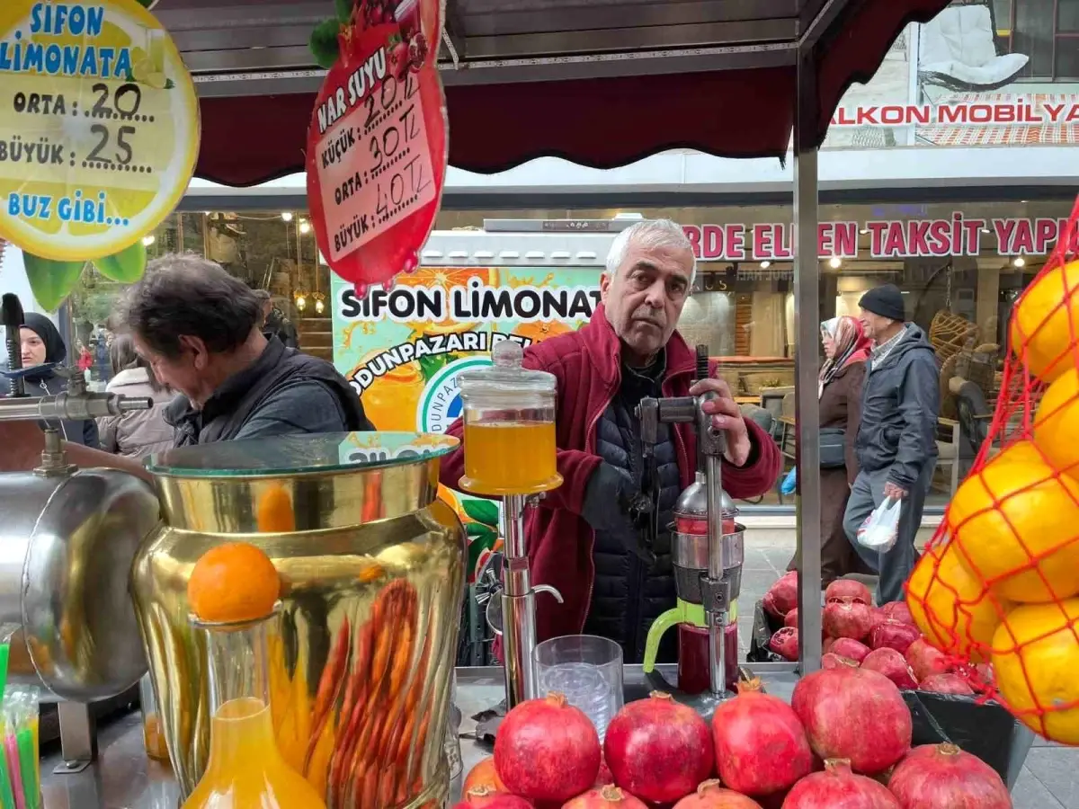 Soğuk Havada Sıkma Meyve Suları Popüler Oldu