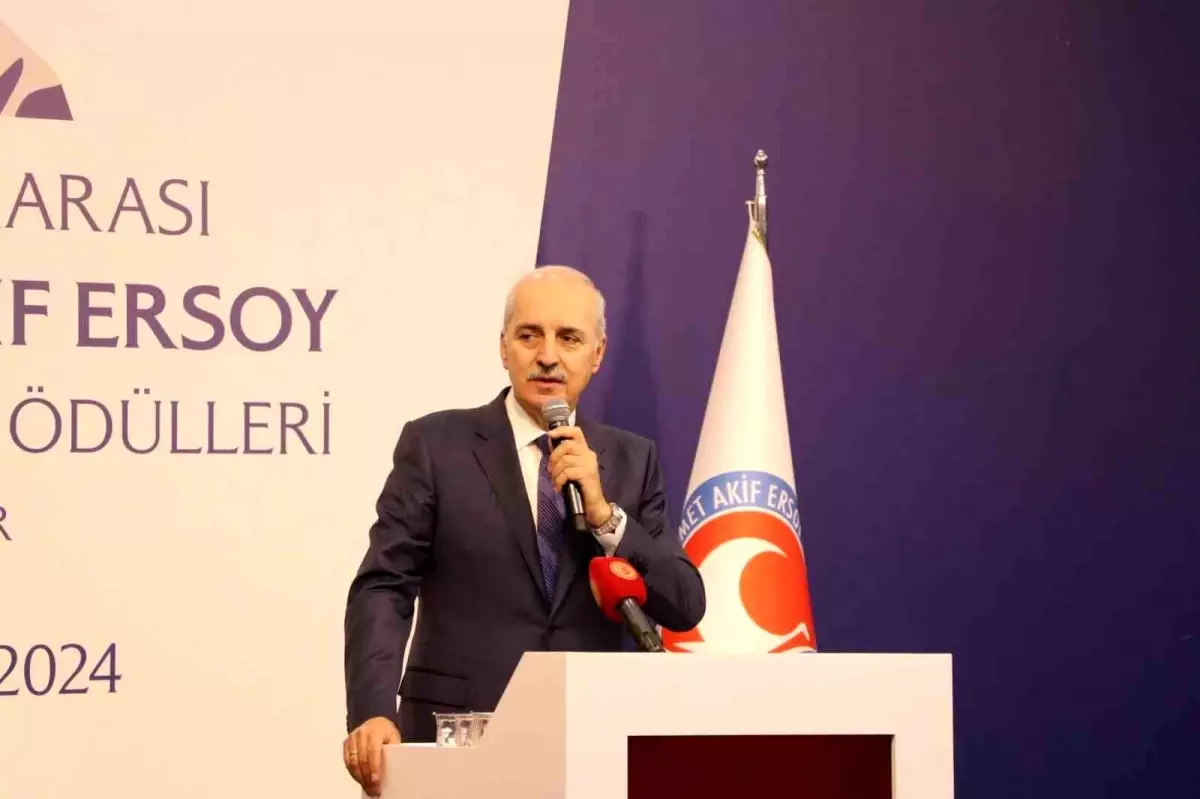 TBMM Başkanı Numan Kurtulmuş: "İsrail\'in BM üyeliği askıya alınmalıdır"