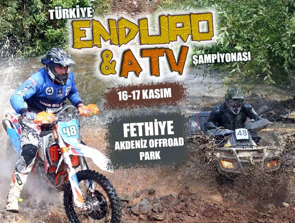 Enduro ve ATV Şampiyonası Fethiye\'de