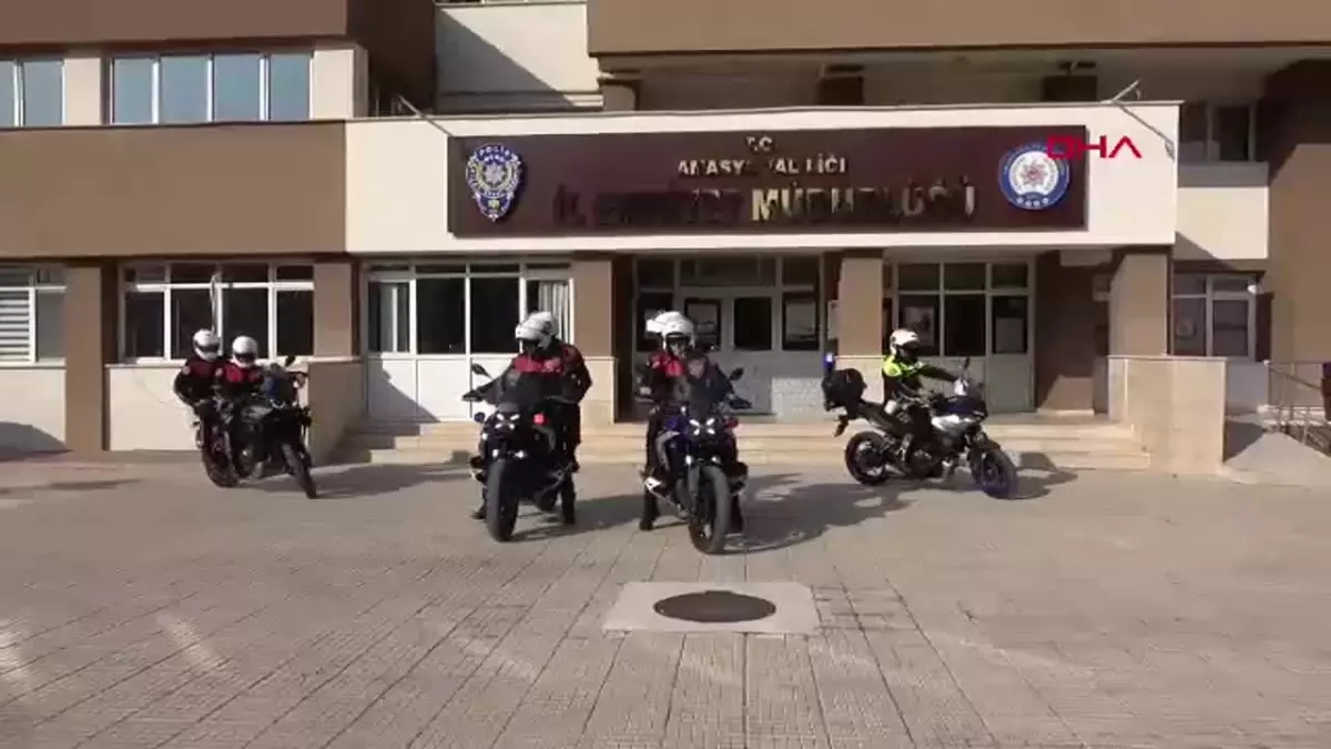 Amasya\'da 28 Polisi Motosiklet Eğitimi Aldı
