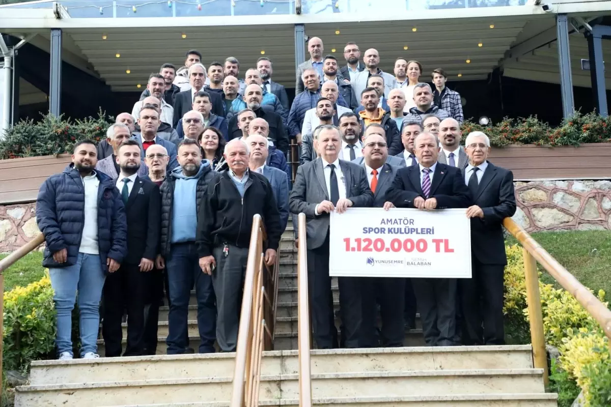 Yunusemre Belediyesi, Amatör Spor Kulüplerine 1 Milyon 120 Bin TL Destek Sağladı