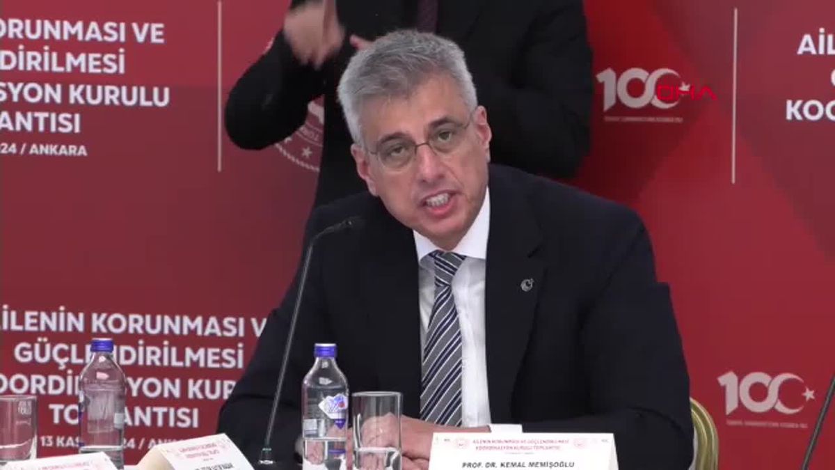 Bakan Yerlikaya\'dan Aile Koordinasyon Toplantısı