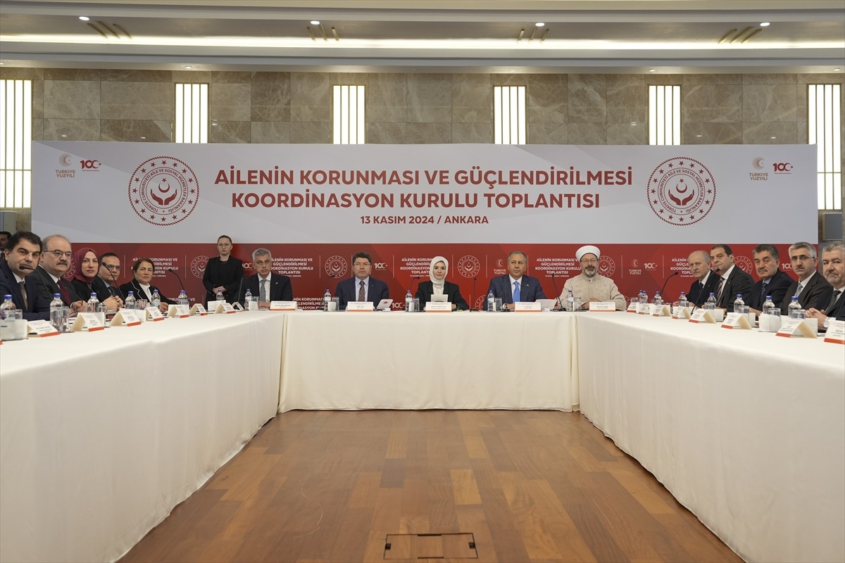 Bakan Yerlikaya "Ailenin Korunması ve Güçlendirilmesi Koordinasyon Kurulu 1. Toplantısı"nda konuştu Açıklaması