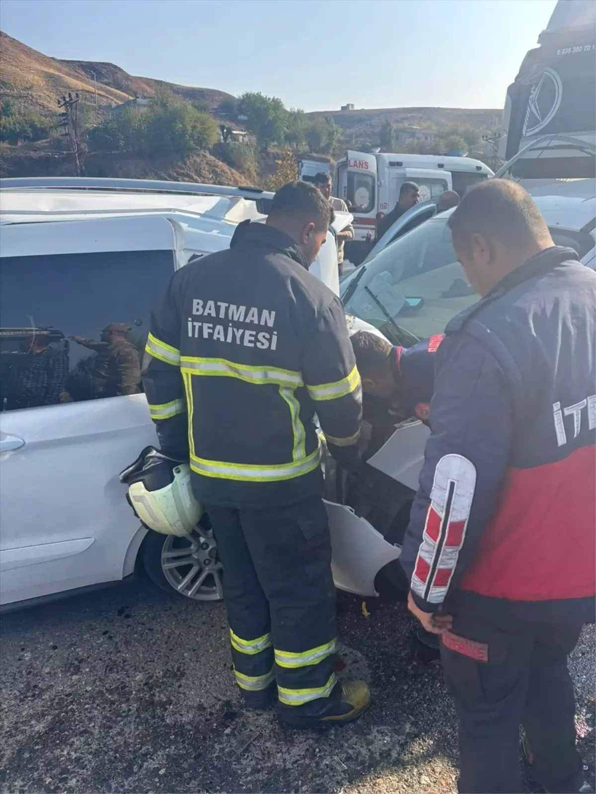 Batman\'da Zincirleme Trafik Kazası: 6 Yaralı