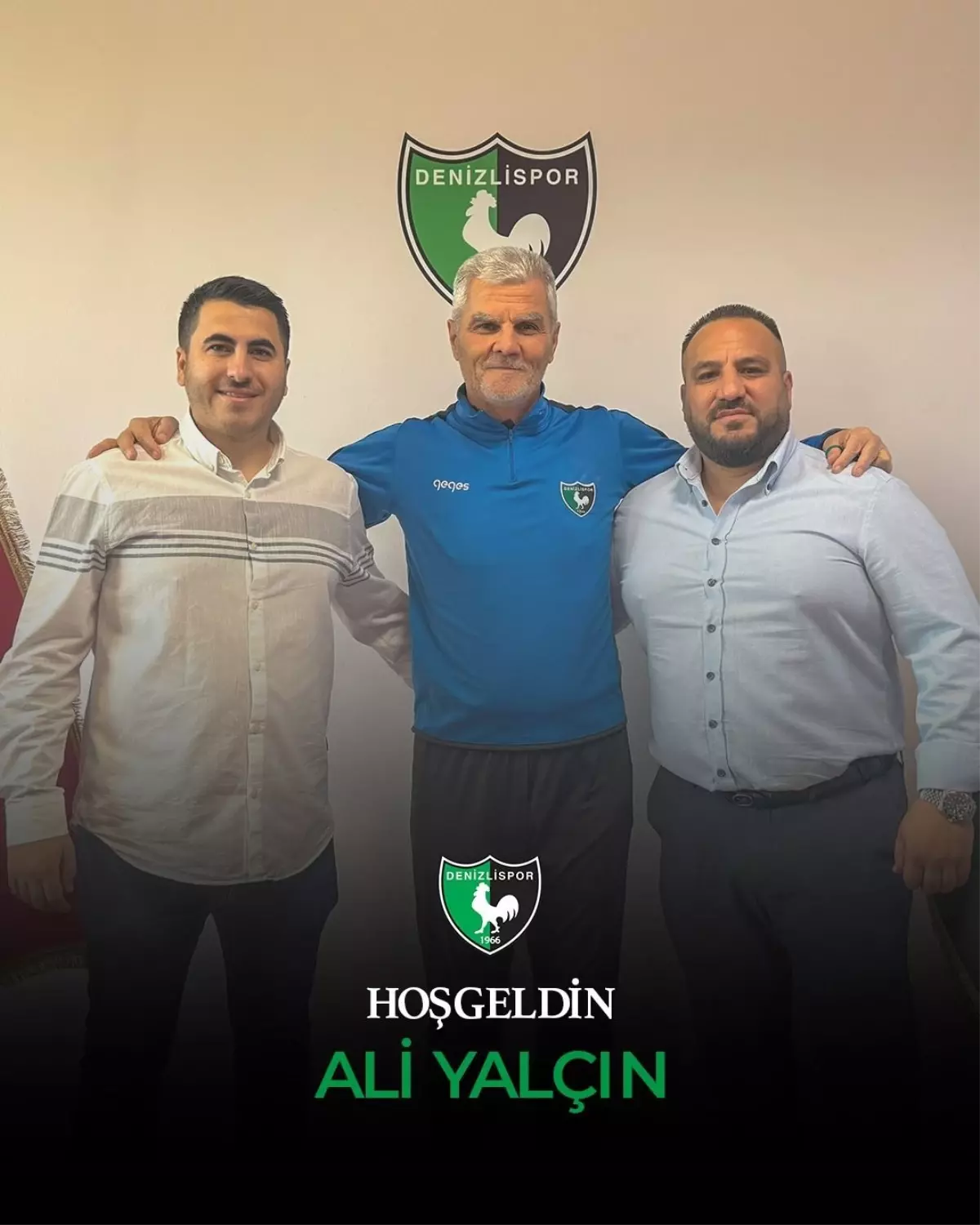 Denizlispor\'un Yeni Teknik Direktörü Ali Yalçın