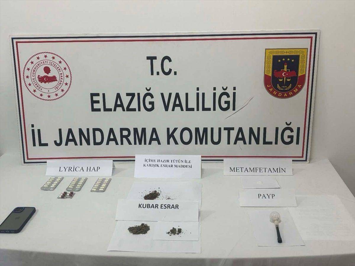 Elazığ\'da Uyuşturucu Operasyonu: 1 Gözaltı