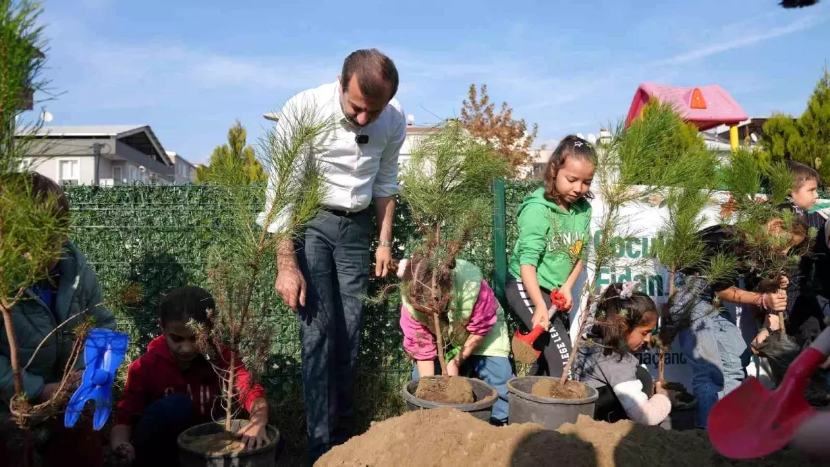 Gürsu\'da Ara Tatil, Fidan Dikim Etkinliğiyle Başladı