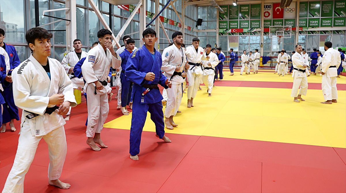 Samsun\'da Judo Hazırlık Kampı!