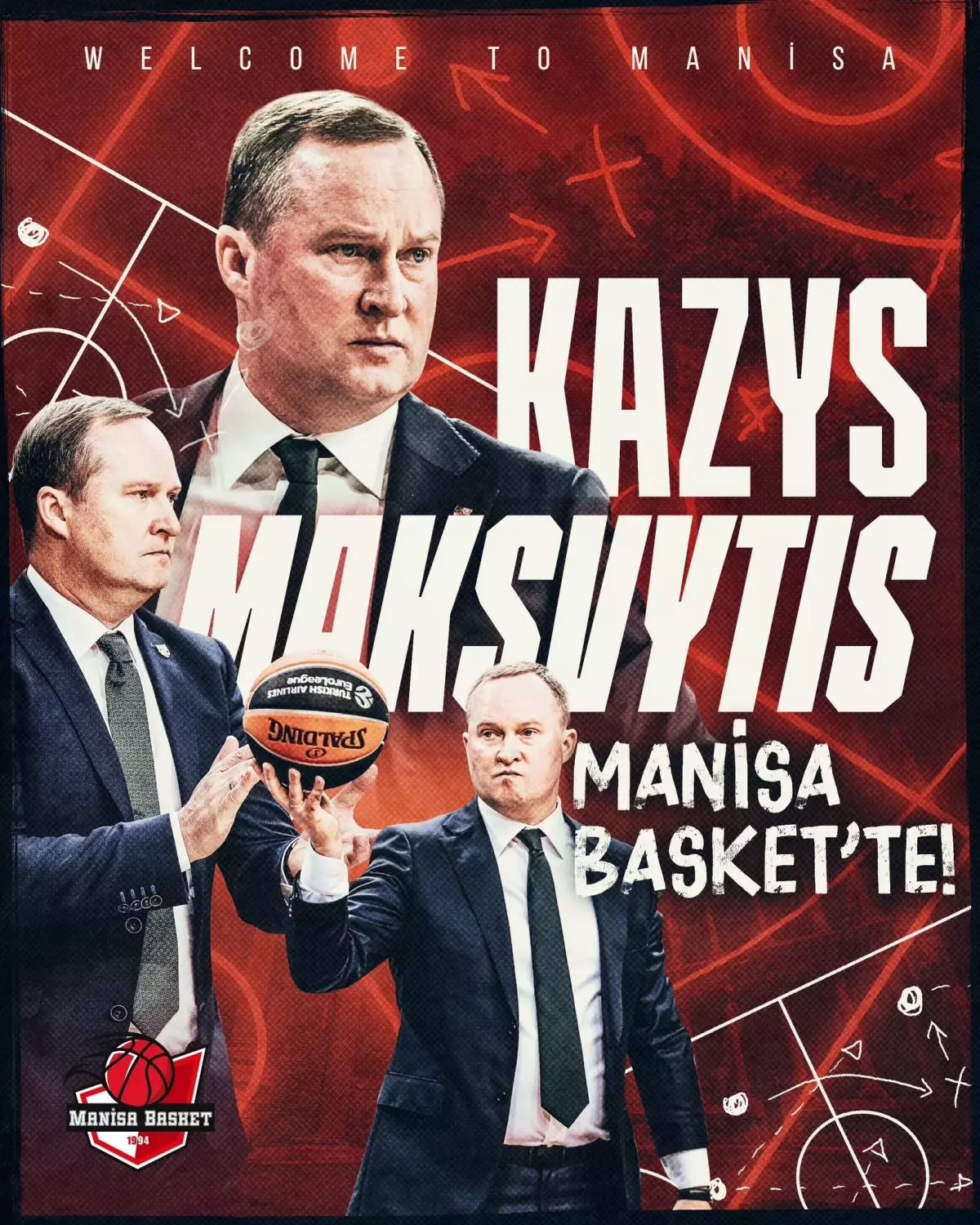 Manisa Basket\'e Yeni Antrenör