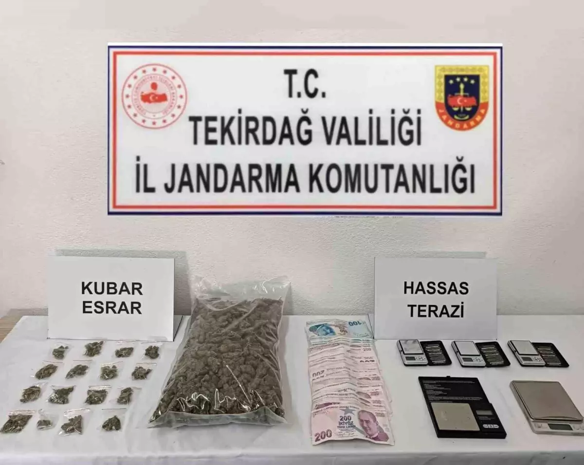 Tekirdağ\'da Uyuşturucu ve Kaçak Makaron Operasyonu