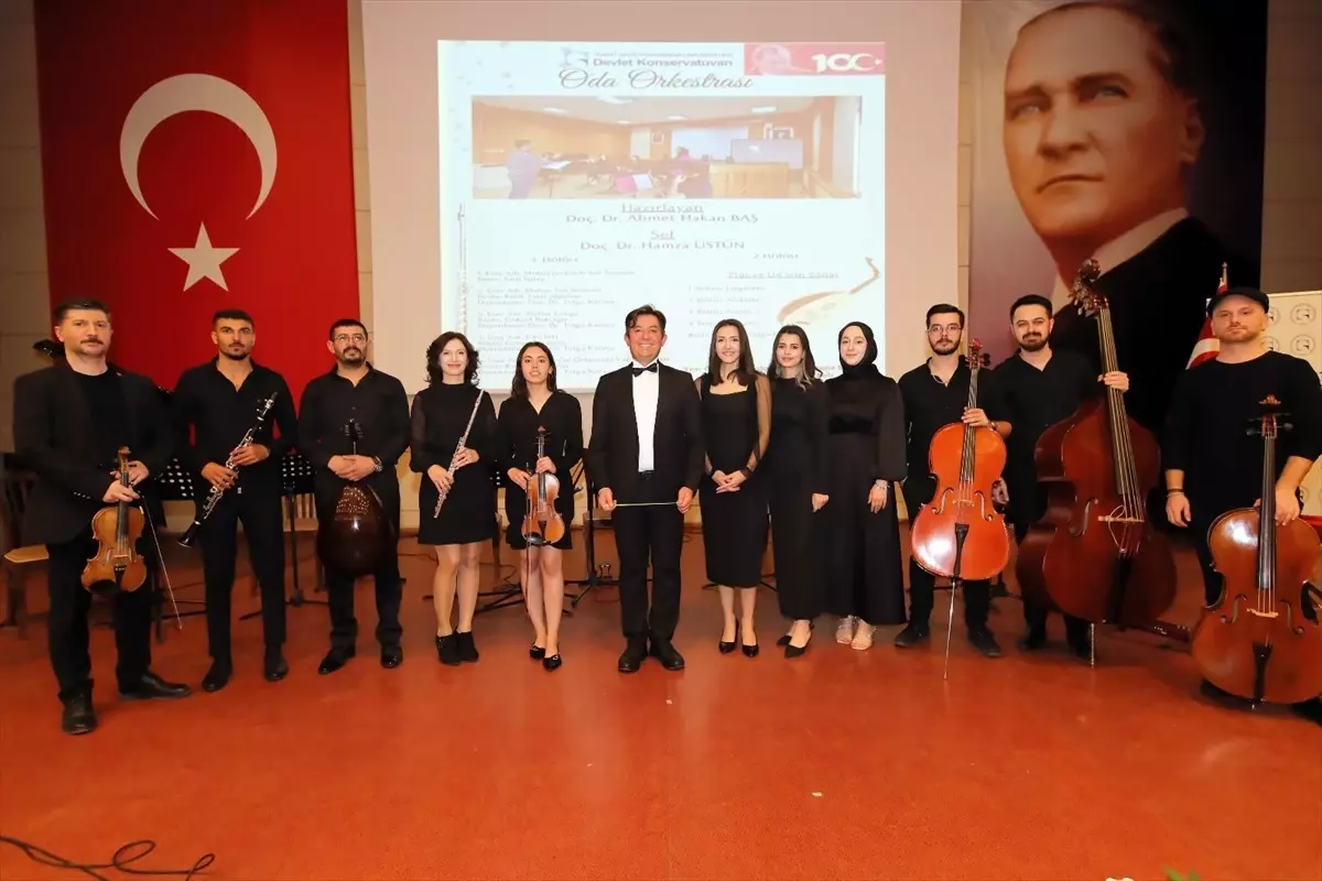 TOGÜ\'de oda orkestrası konseri düzenlendi