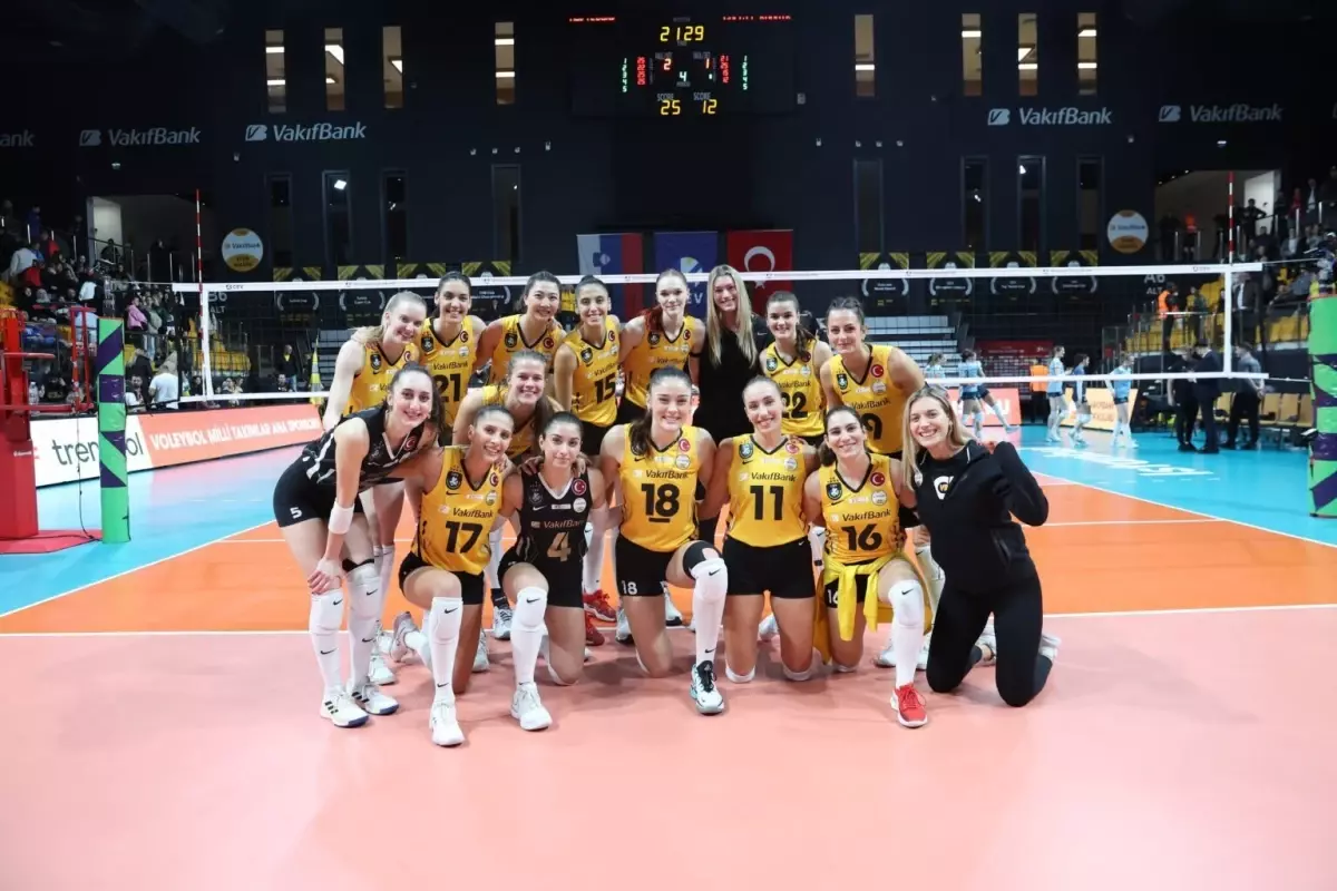 VakıfBank\'tan Dominant Zafer