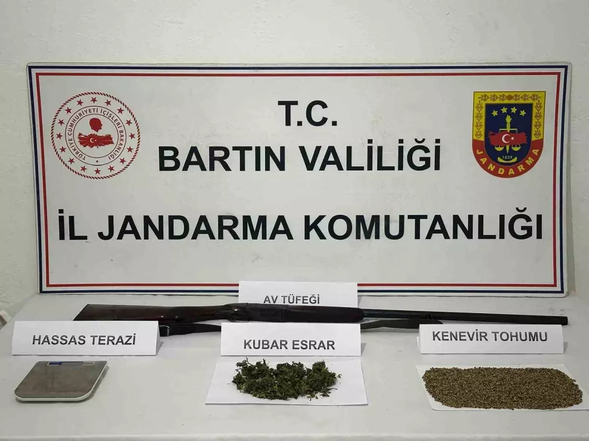 Bartın\'da Uyuşturucu Operasyonu