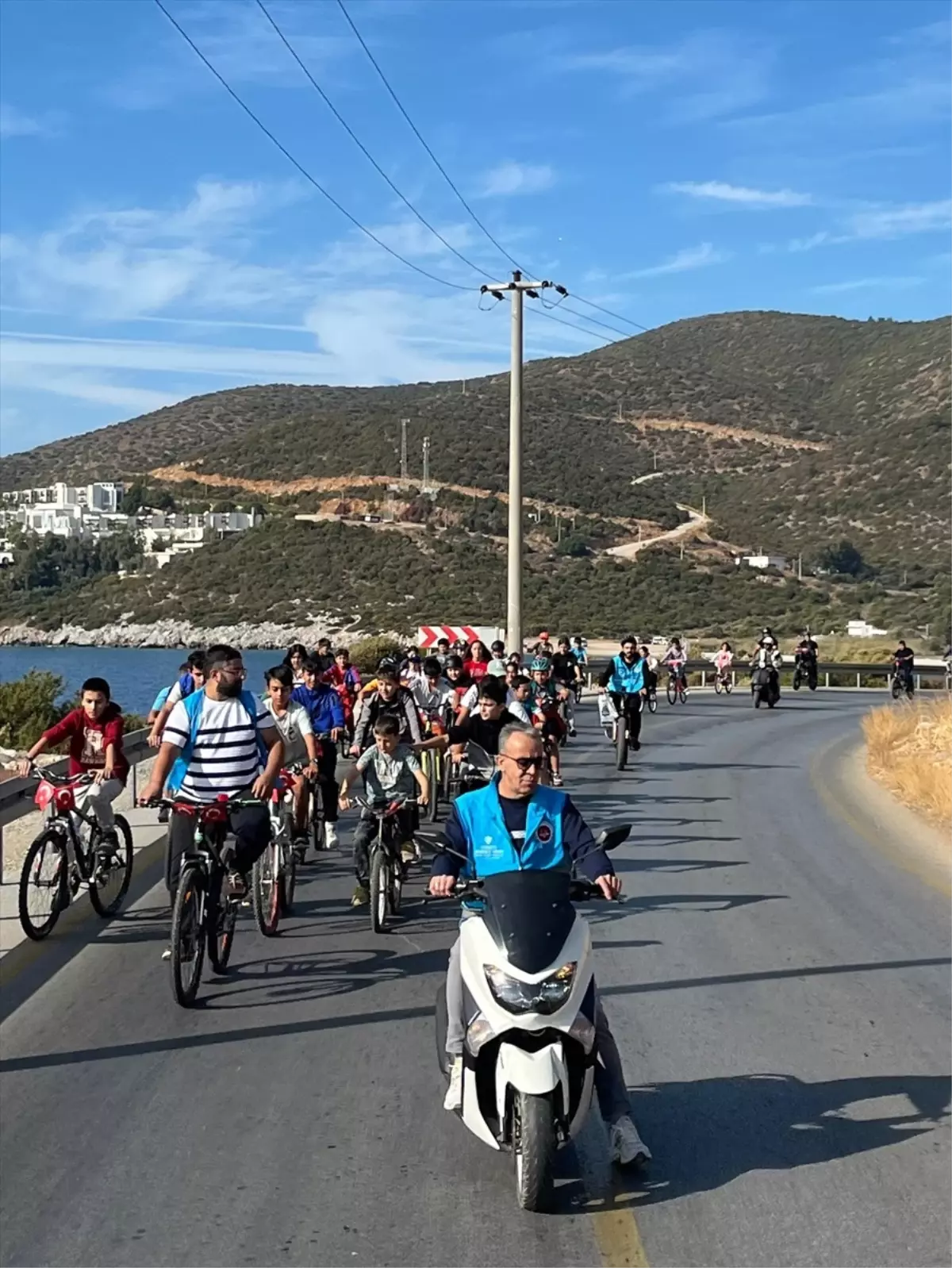 Bodrum\'da Pedal Çevir Adım At Etkinliği