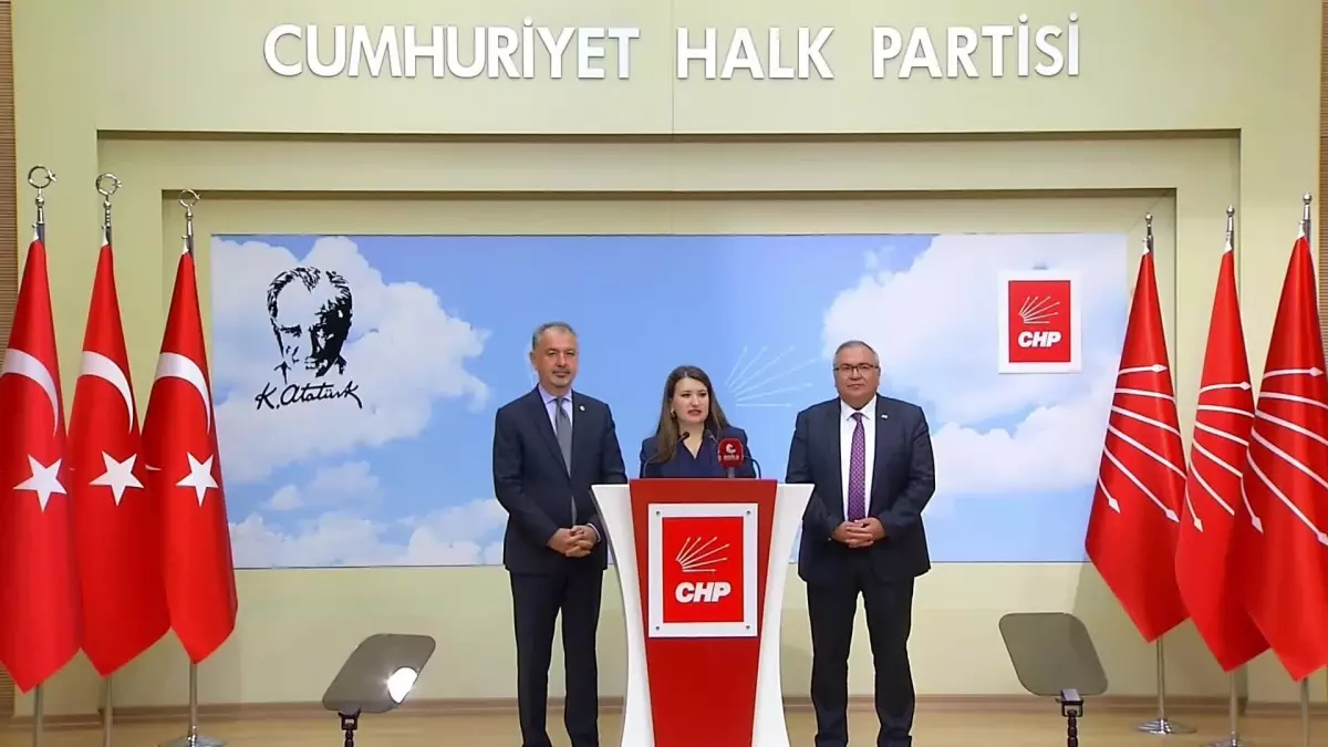 CHP\'den Adalet Buluşmaları Açıklaması