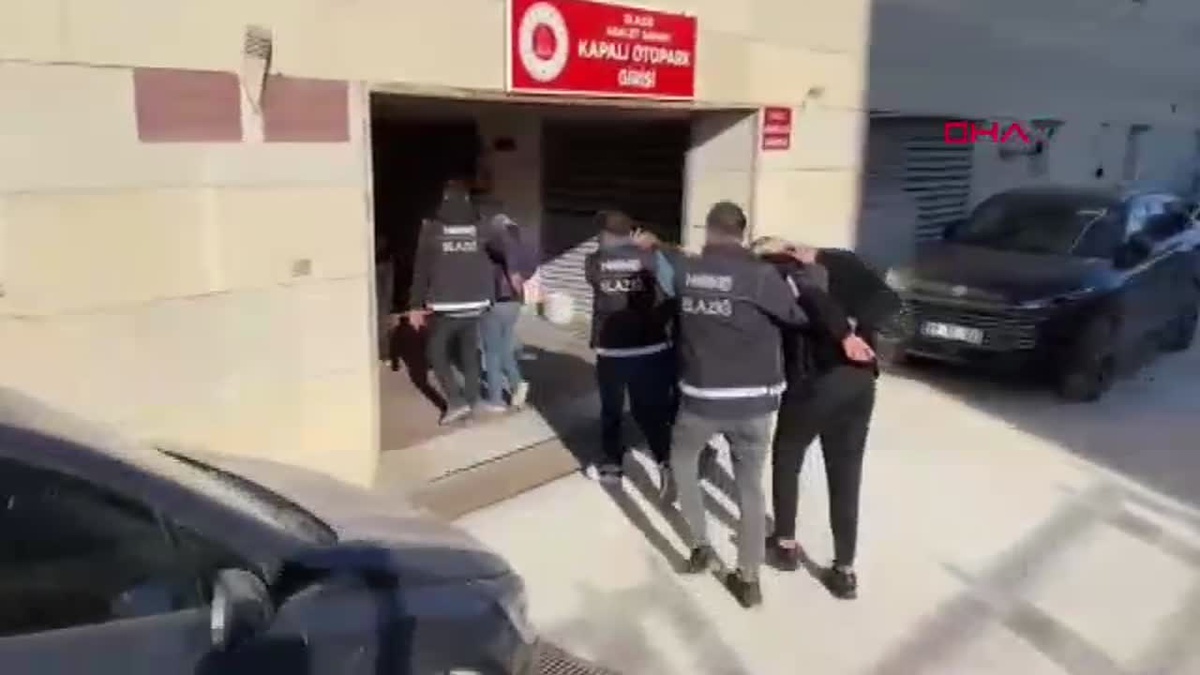 Elazığ\'da Uyuşturucu Operasyonu: 7 Gözaltı, 3 Tutuklama