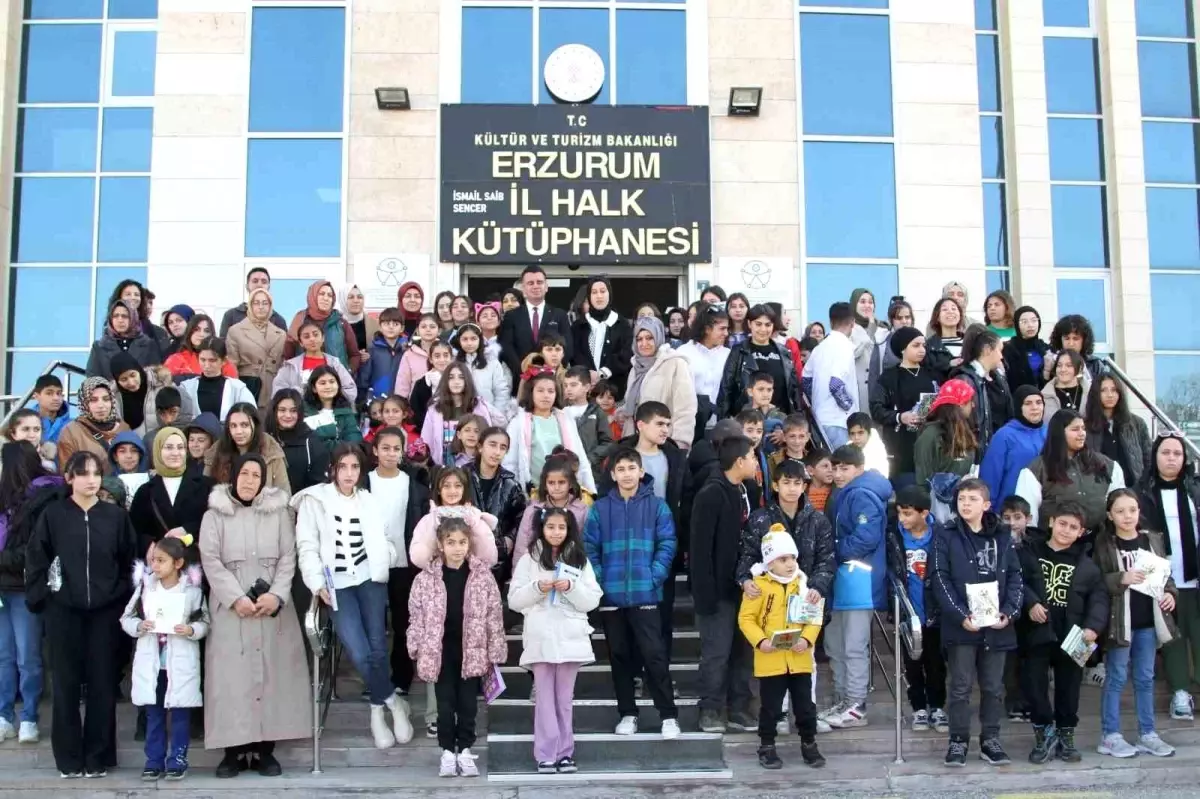 Erzurum\'da "Okuyarak büyüyen nesiller" programı