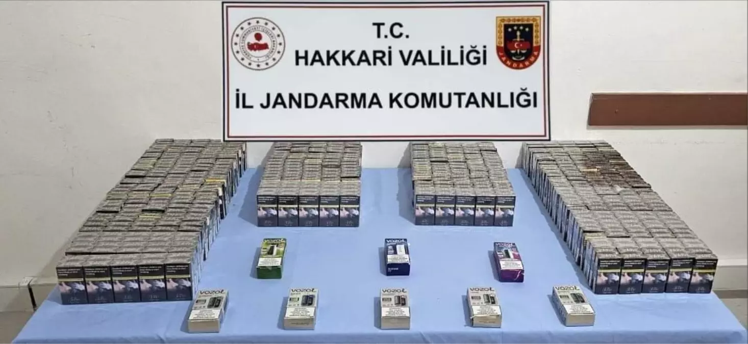 Hakkari\'de Kaçakçılık Operasyonu