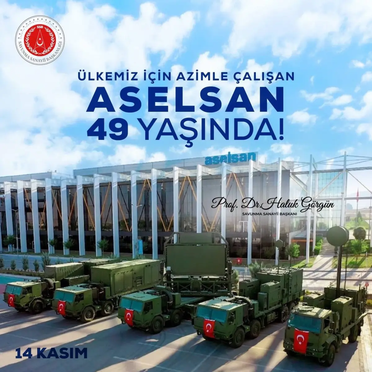 ASELSAN 49. Yaşını Kutladı