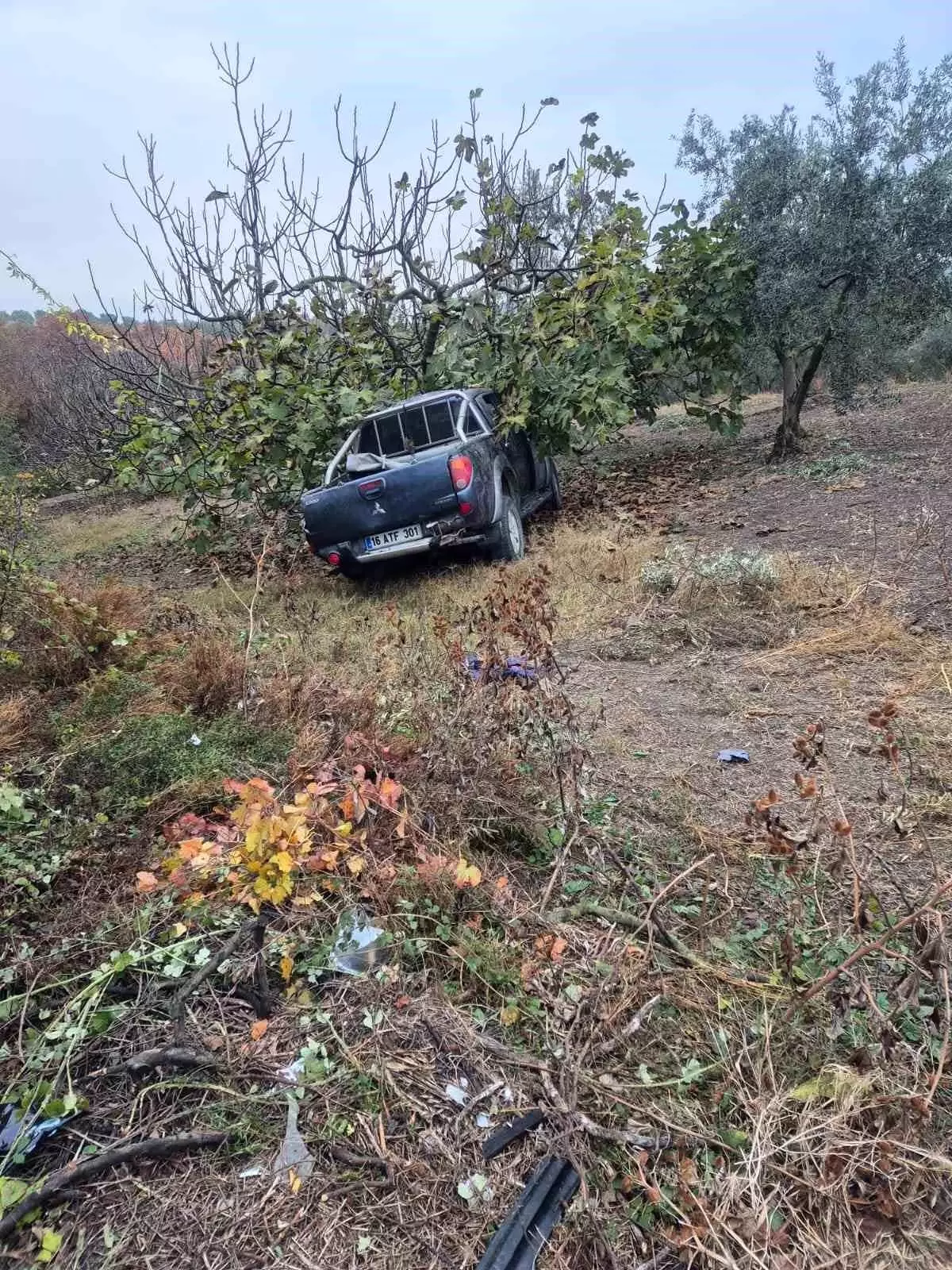 Mudanya\'da Kamyonet Kazası: 1 Ölü, 7 Yaralı