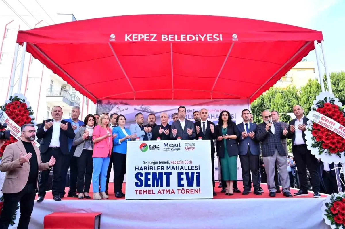 Kepez\'e 38 projenin ikincisinin de temeli atıldı