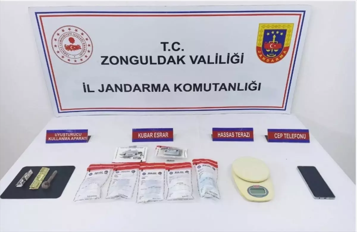 Zonguldak\'ta Uyuşturucu Operasyonu: Bir Şüpheli Tutuklandı