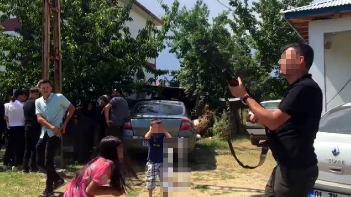 Düğünde Havaya Ateş Eden Yakalandı