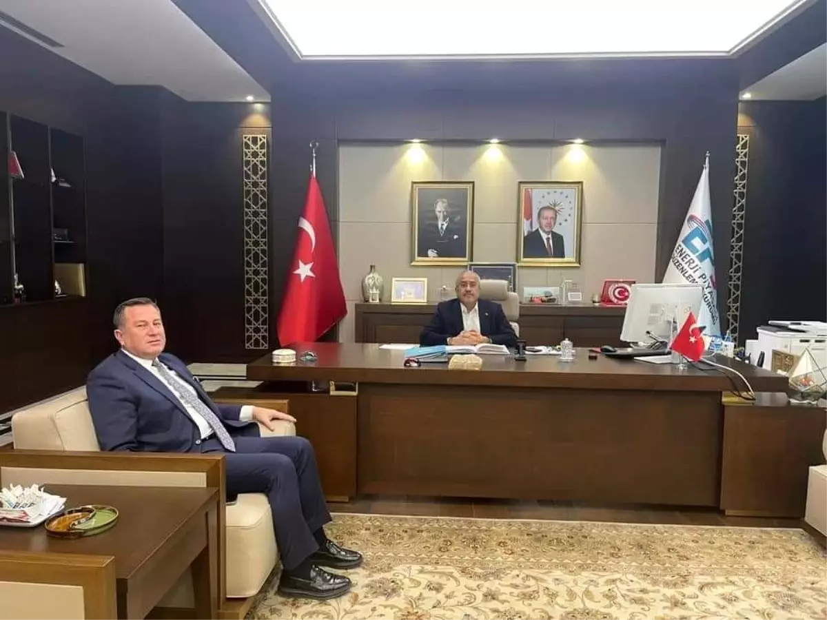 Nizip Belediye Başkanı Ali Doğan\'dan EPDK Başkanı\'na Yenilenebilir Enerji Ziyareti