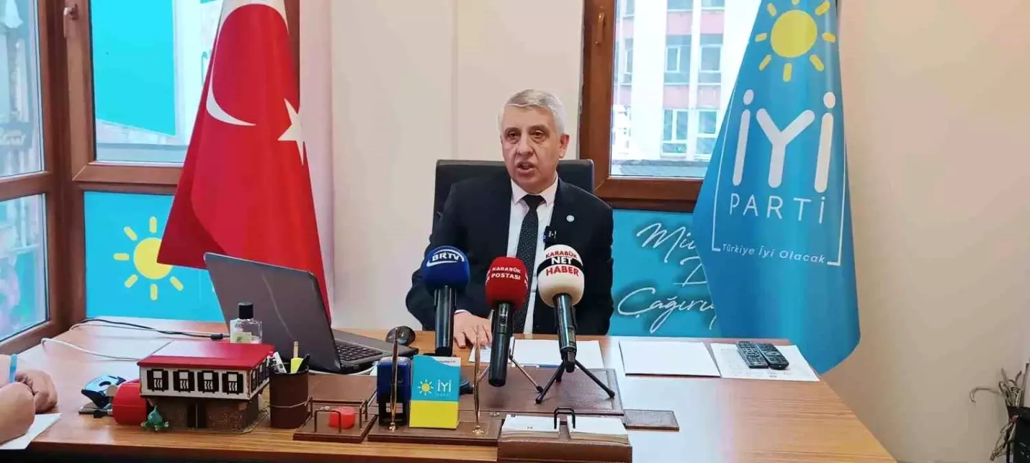 İYİ Parti Karabük İl Başkanı Recep Yılmaz Görevinden İstifa Etti