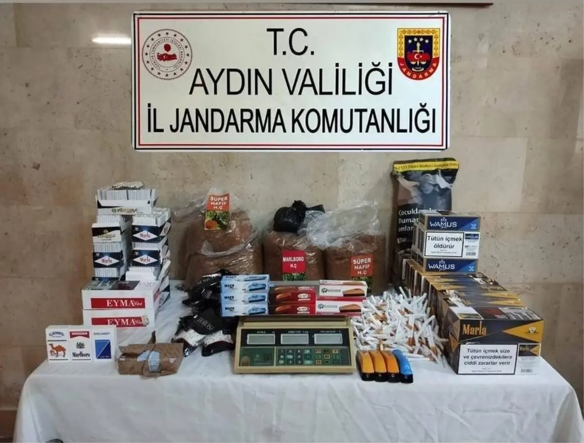 Aydın\'da 55 Bin Bandrolsüz Sigara Ele Geçirildi