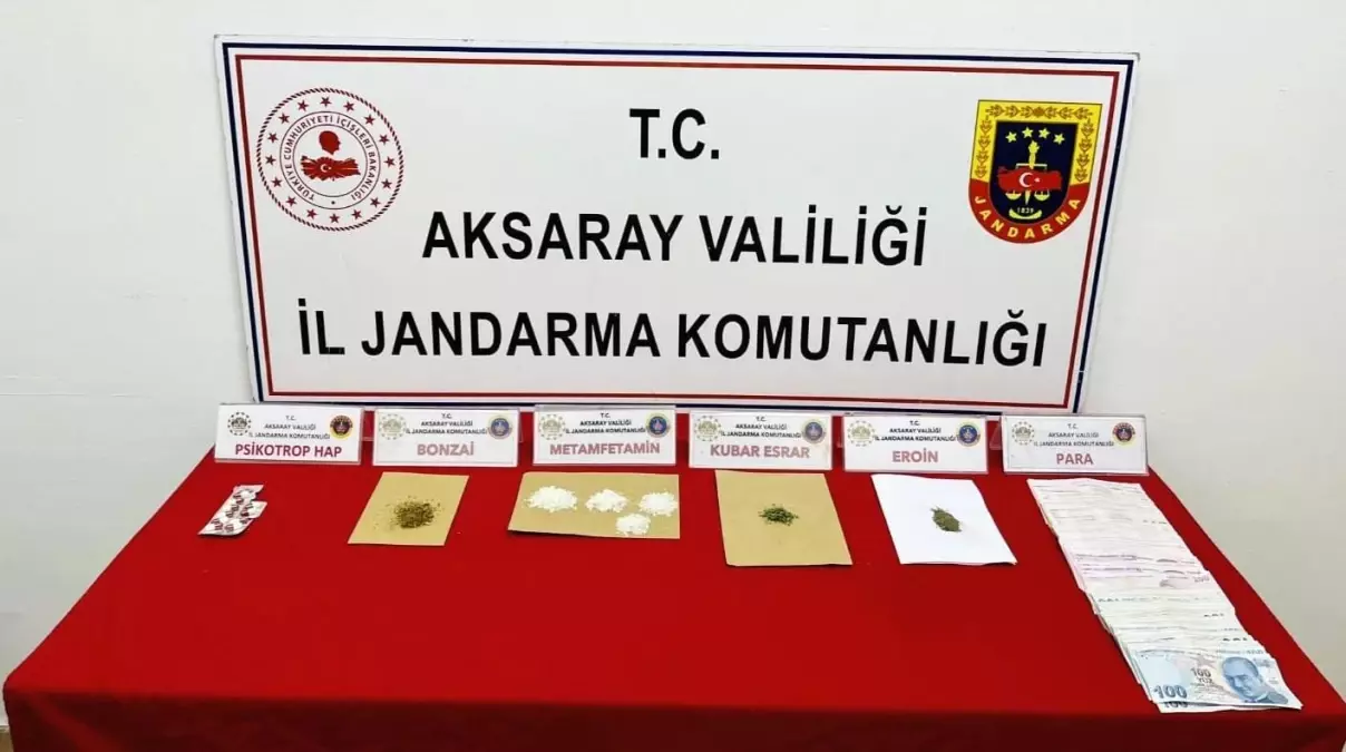 Aksaray\'da Uyuşturucu Operasyonu: İki Şüpheli Tutuklandı