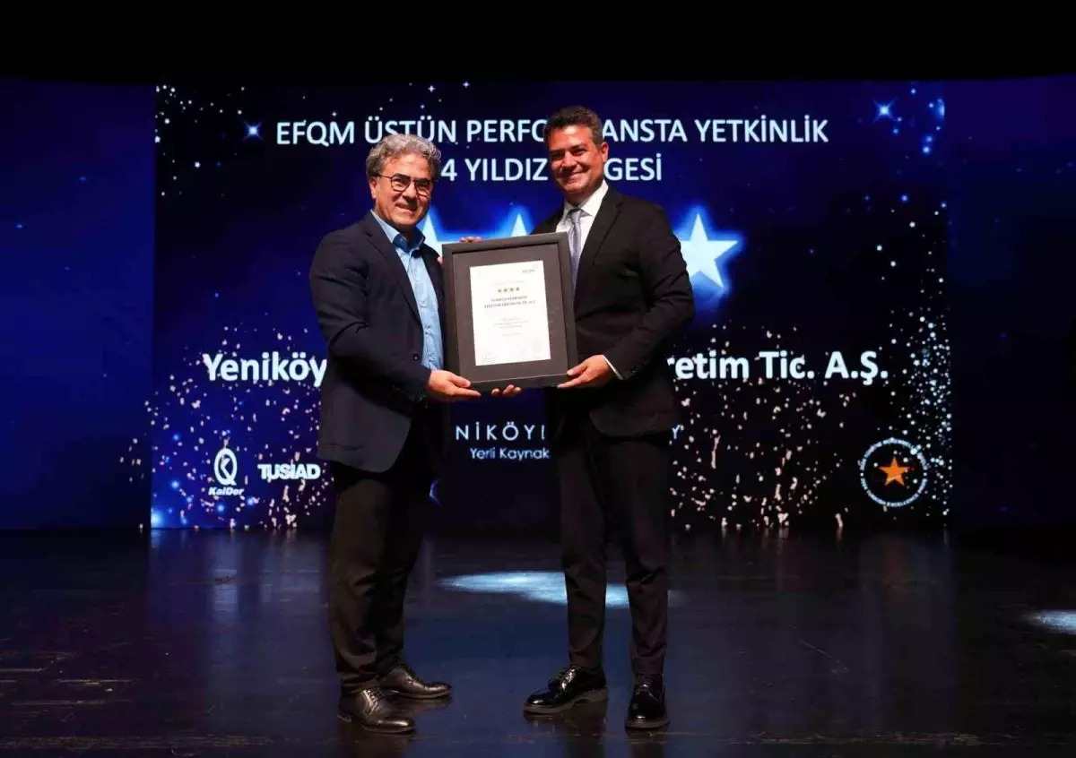 Yeniköy Kemerköy Enerji\'ye 4 Yıldız Ödülü