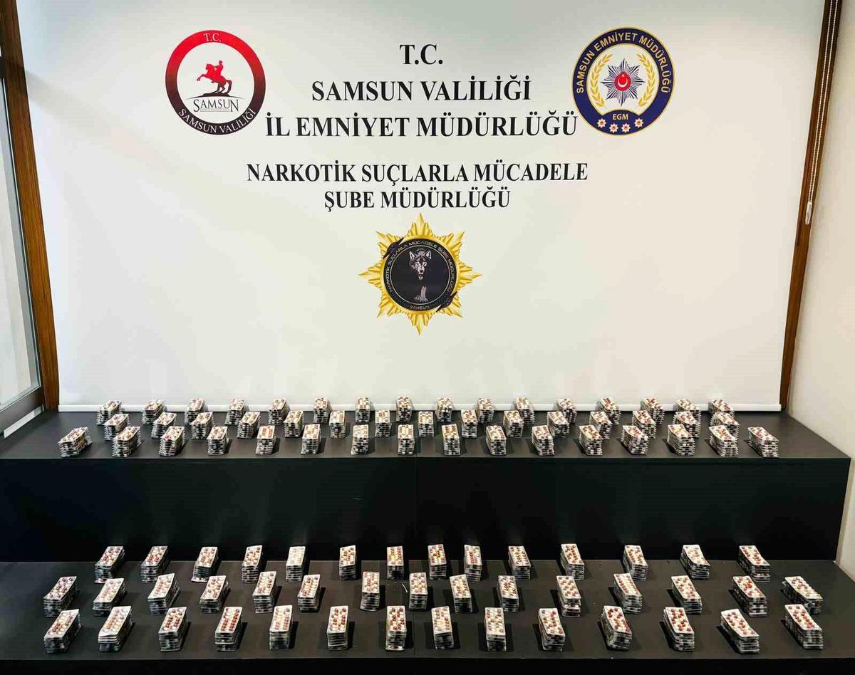 Samsun\'da Uyuşturucu Operasyonu