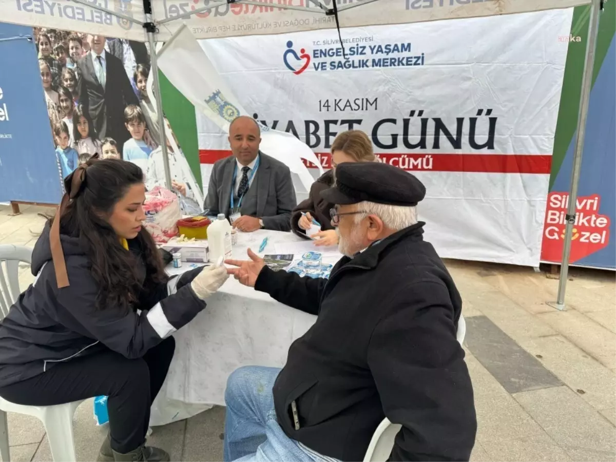 Silivri Belediyesi\'nden Ücretsiz Kan Şekeri Ölçümü