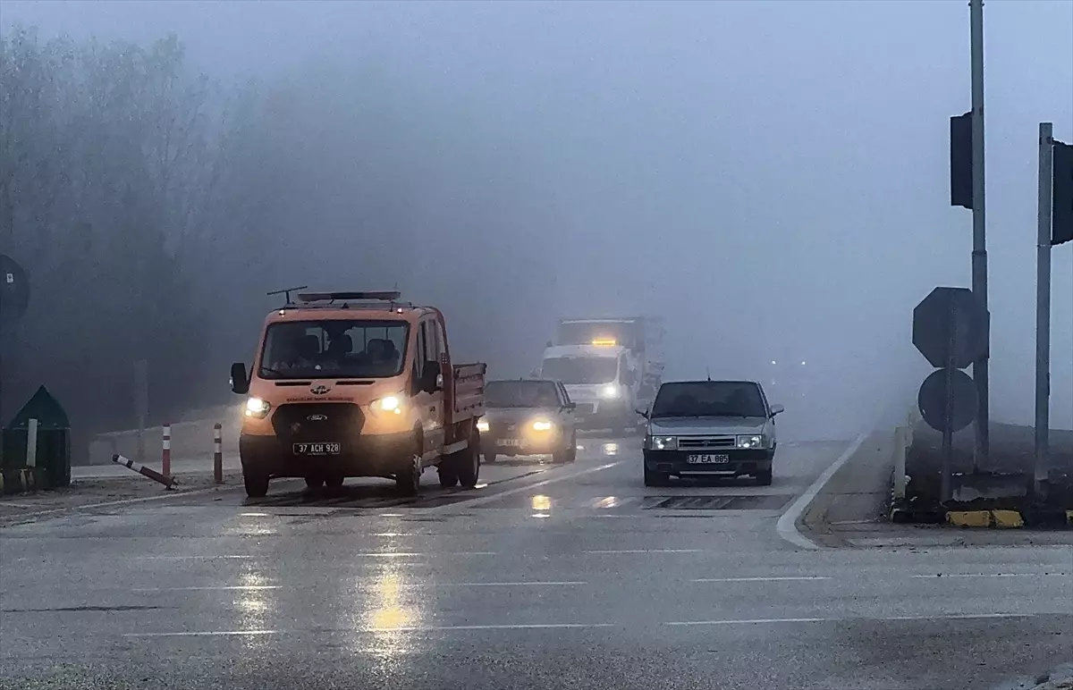 Kastamonu\'da Yoğun Sis