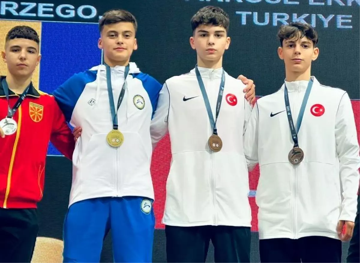 Sultangazili Sporcular, Balkan Karate Şampiyonası\'nda Altın ve Bronz Madalya Kazandı