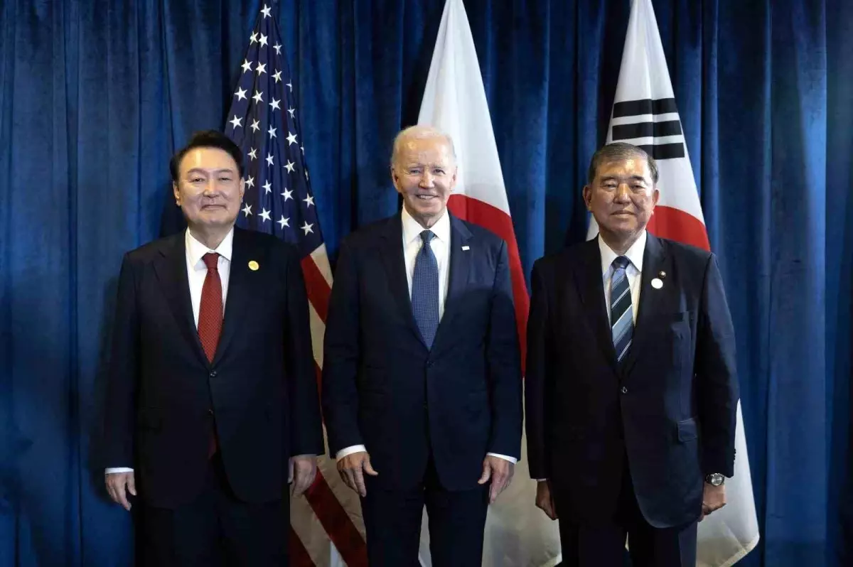 Biden, Ishiba ve Yoon\'dan Üçlü İşbirliği Anlaşması