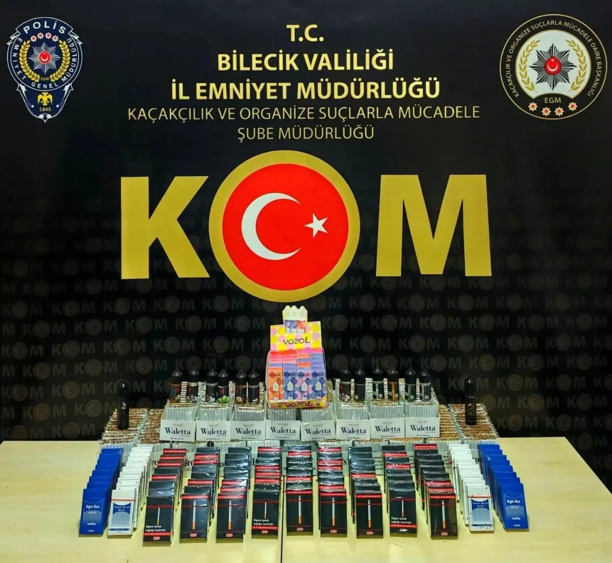 Bilecik’te Önemli Kaçakçılık Operasyonu