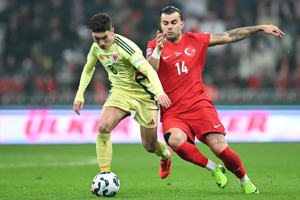 Türkiye - Galler Maçı 0-0 Beraberlik