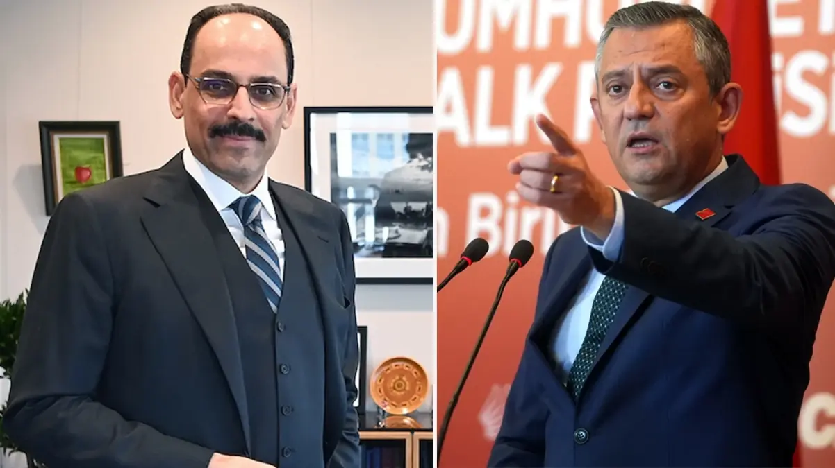 MİT Başkanı İbrahim Kalın, CHP\'yi ziyaret edecek