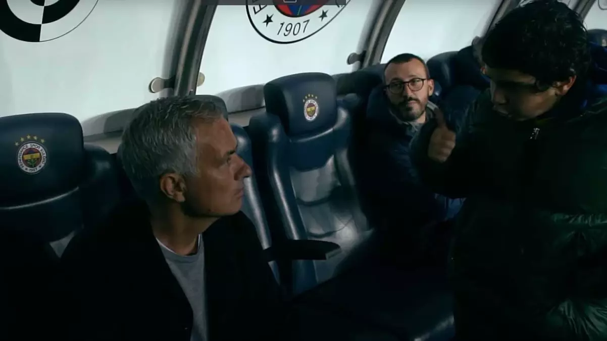 Mourinho\'dan Zenit maçında eşi benzeri görülmemiş hareket