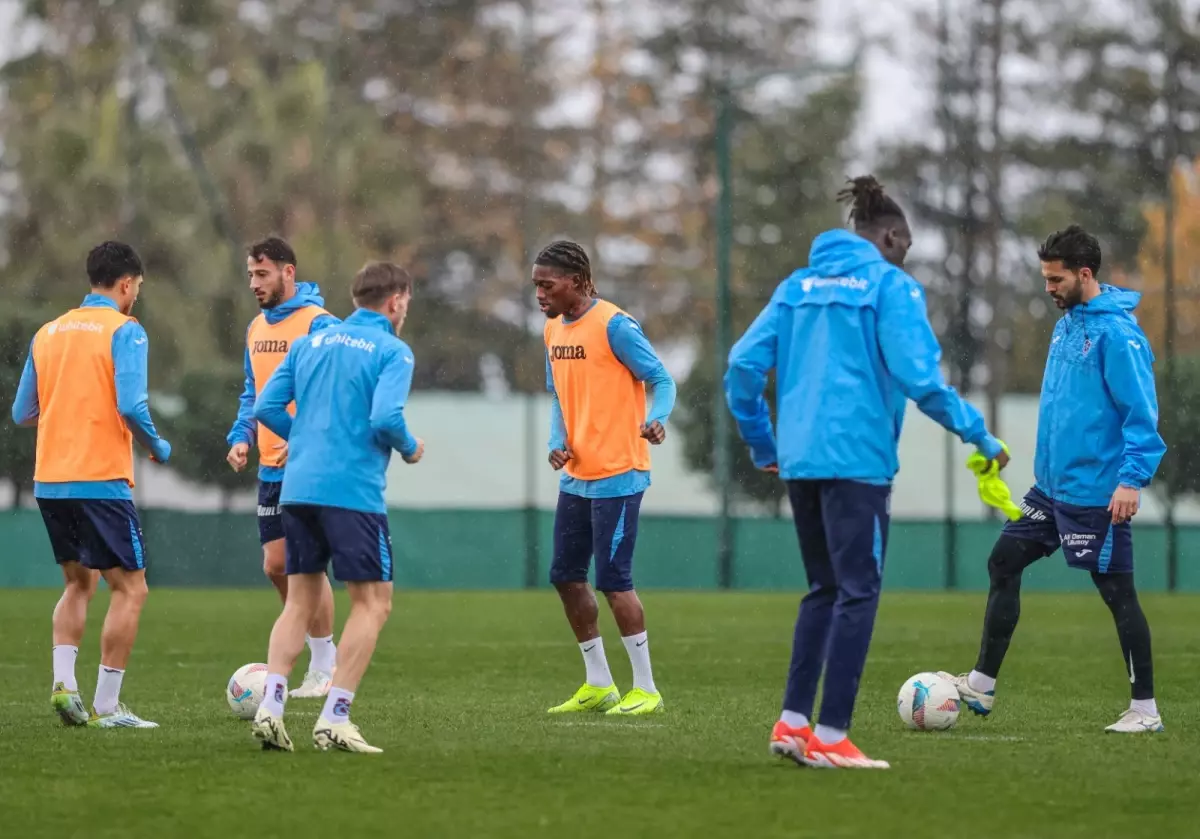 Trabzonspor, Adana Demirspor Maçı Hazırlıklarına Devam Ediyor