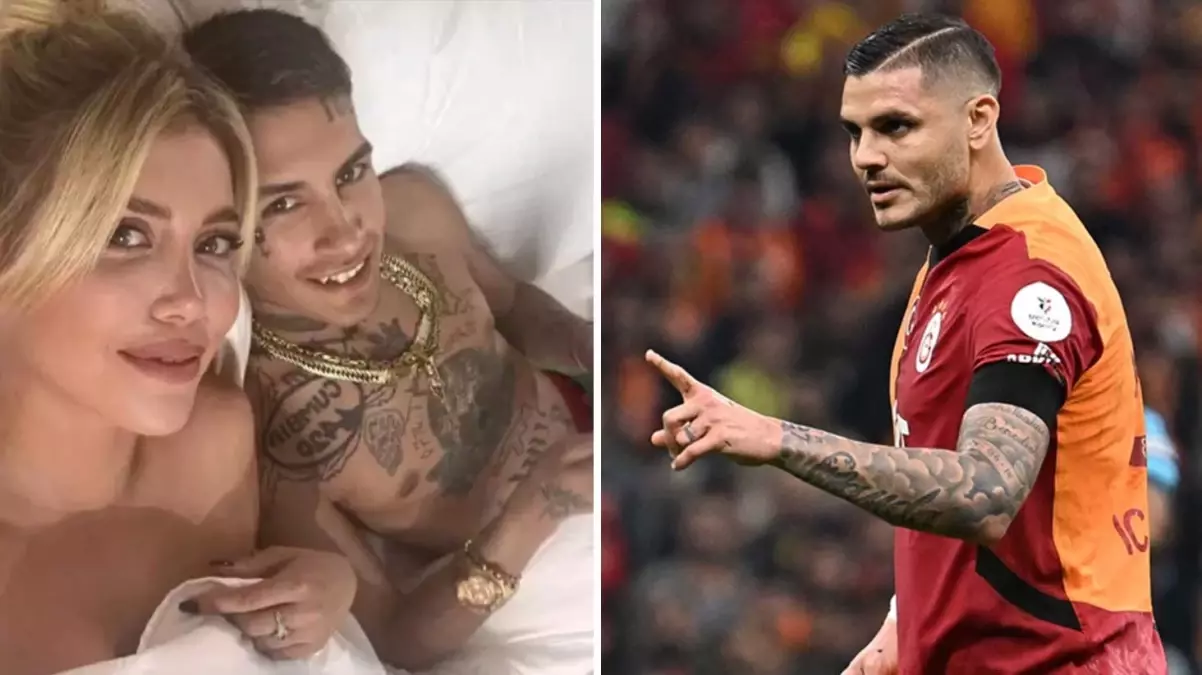 Wanda Nara ile davalık olan Icardi\'den olay hareket