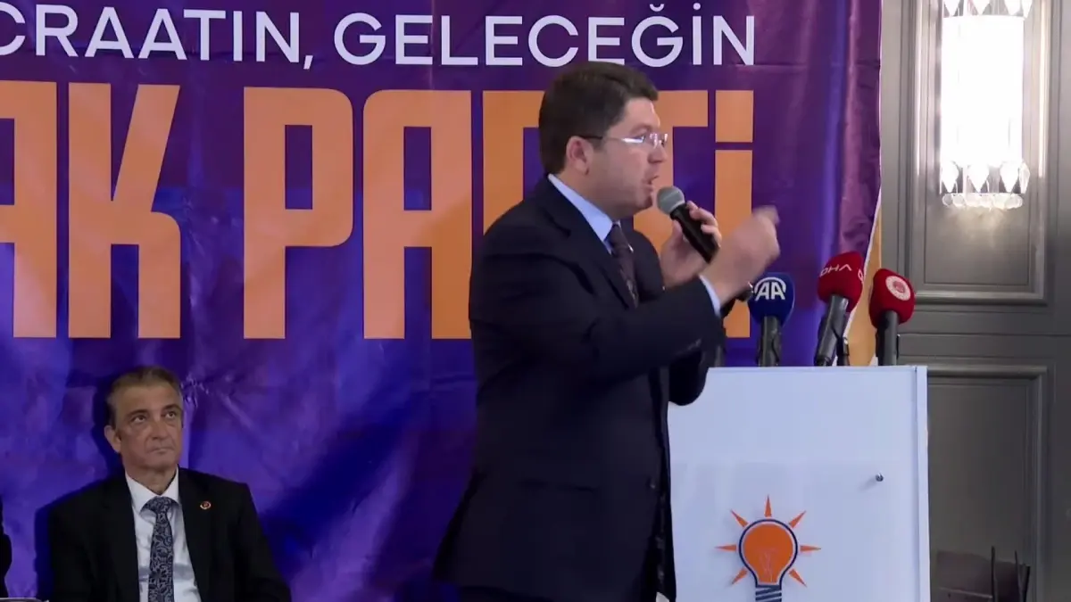 Adalet Bakanı Yılmaz Tunç: "Sırtını Teröre, Pyd\'ye, PKK\'ya Yaslayanlara Bu Millet Hiçbir Zaman Müsaade Etmez"