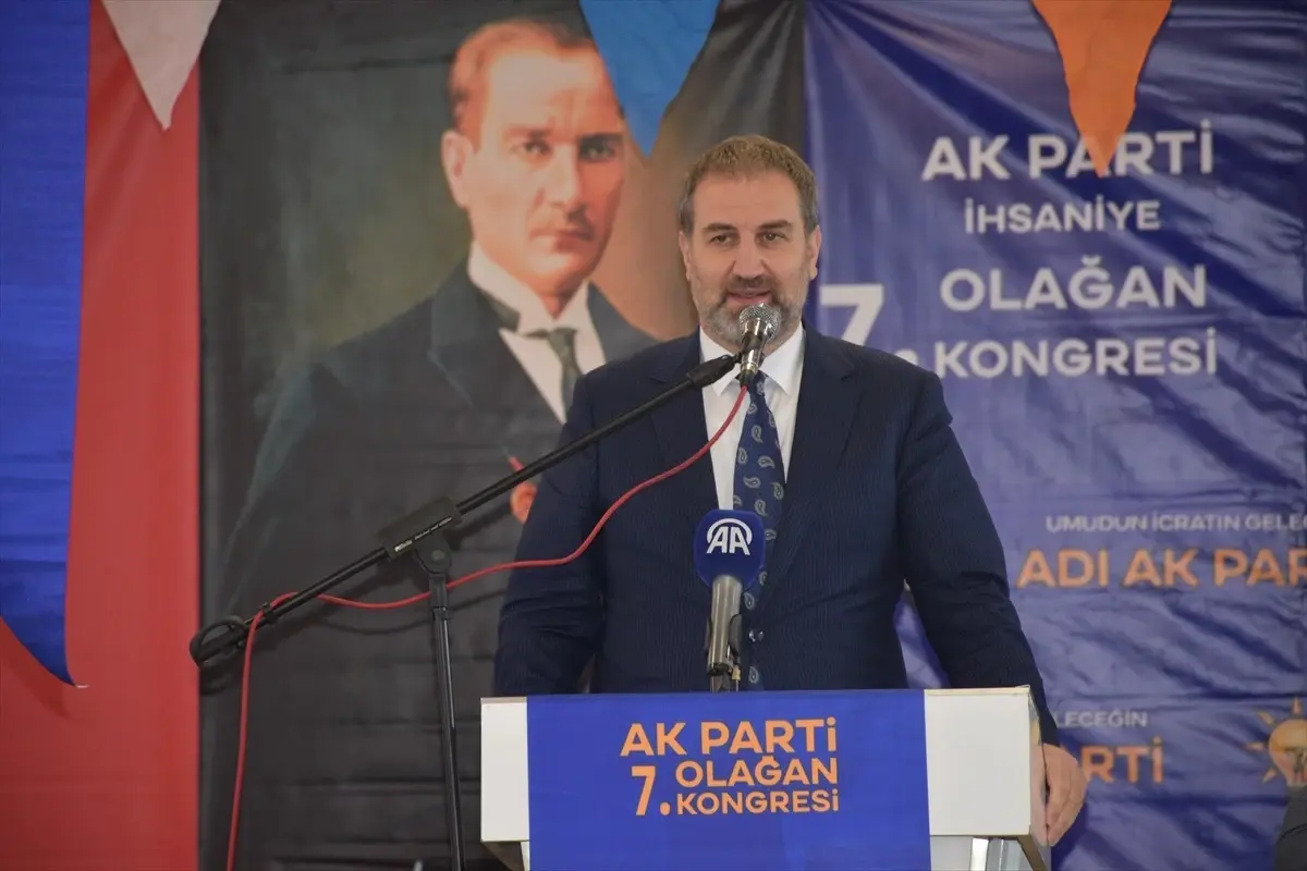 AK Parti Genel Başkan Yardımcısı Şen, Afyonkarahisar\'da konuştu Açıklaması