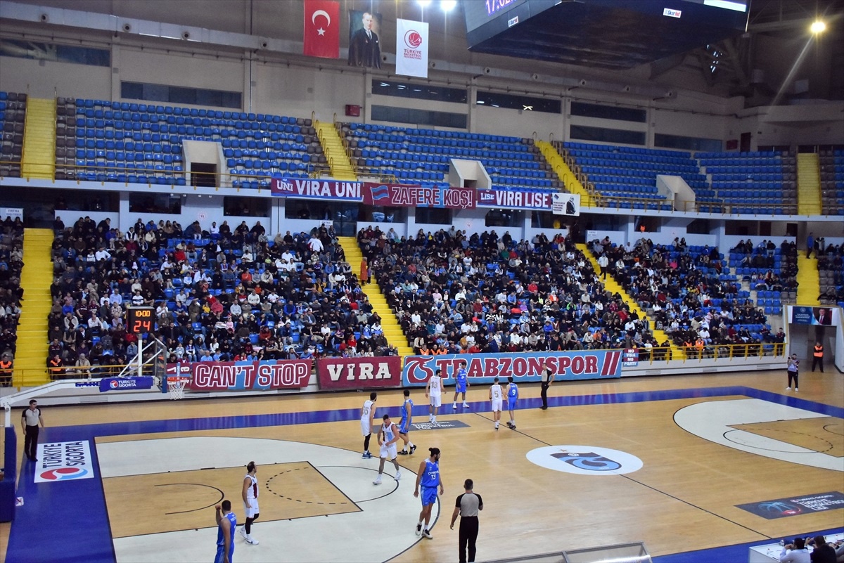 Trabzonspor, Çayırova\'yı 85-68 Mağlup Etti