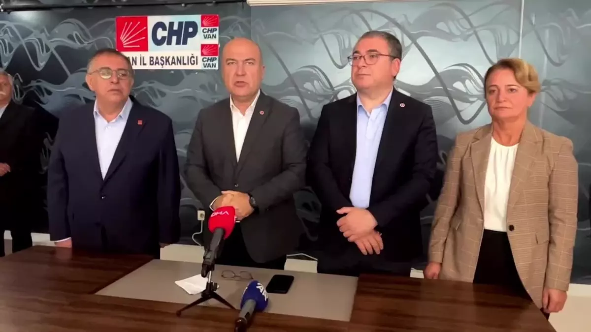 CHP\'den Van\'da Göçmen Açıklaması