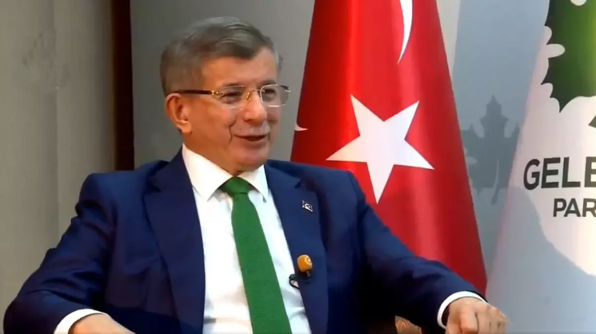 Gelecek Partisi lideri Davutoğlu\'ndan skandal "Kürdistan" çıkışı